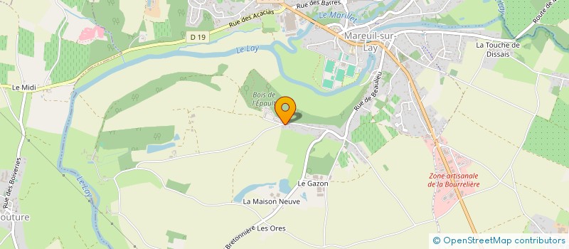 localisation de l'entreprise MONSIEUR MATHIS CHERIFI à MAREUIL-SUR-LAY-DISSAIS