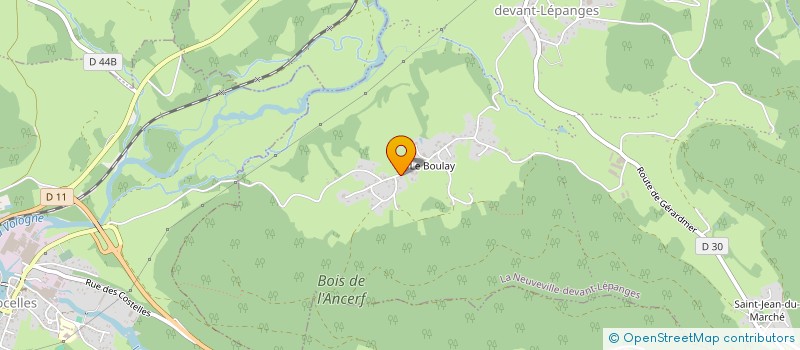 localisation de l'entreprise MONSIEUR MATHIS CLEMENT  FIMENIL