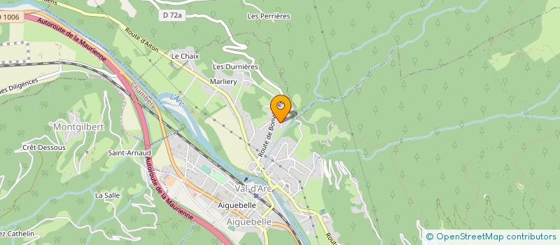 localisation de l'entreprise MONSIEUR MATHIS COLOMB  VAL-D'ARC