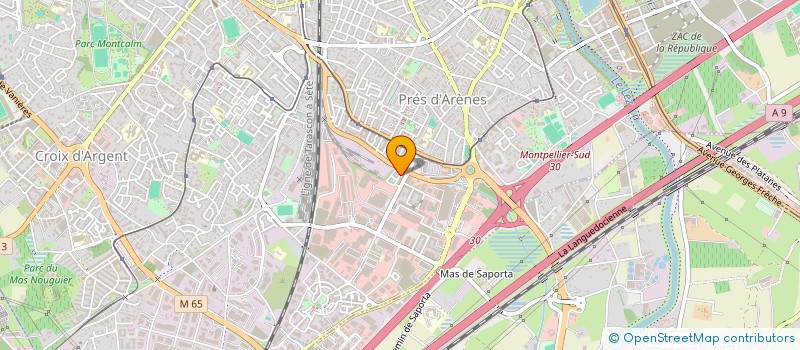 localisation de l'entreprise MONSIEUR MATHIS COLRAT à MONTPELLIER
