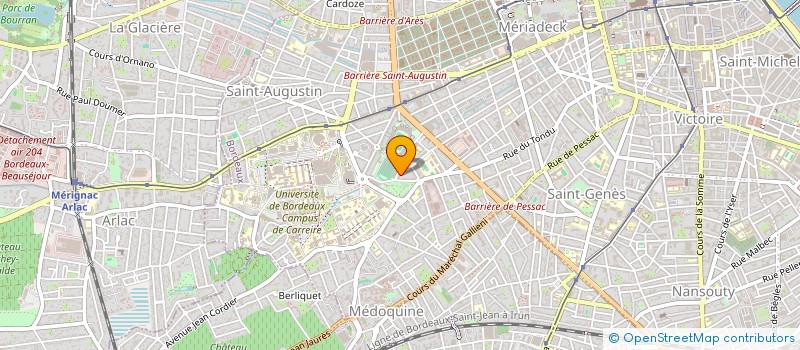 localisation de l'entreprise MONSIEUR MATHIS DAGASSAN  BORDEAUX