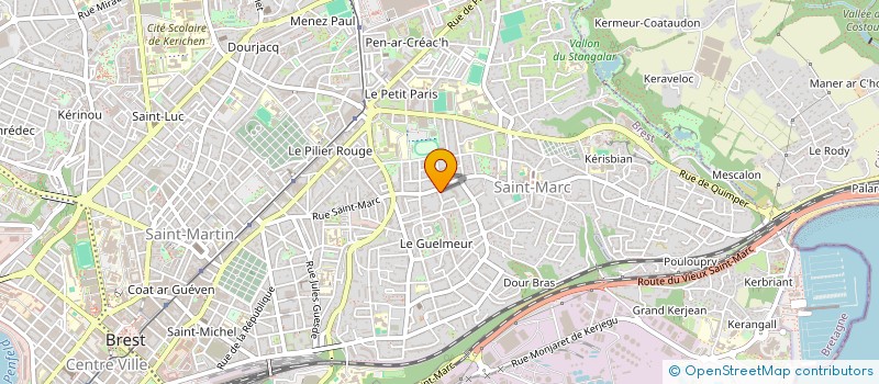 localisation de l'entreprise MONSIEUR MATHIS DARDE à BREST