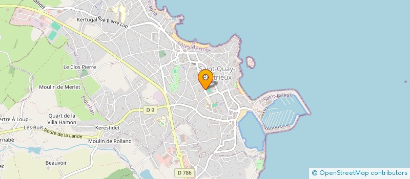 localisation de l'entreprise MONSIEUR MATHIS DE ARAUJO  SAINT-QUAY-PORTRIEUX