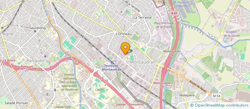 localisation de l'entreprise MONSIEUR MATHIS DE SOUSA à TOULOUSE