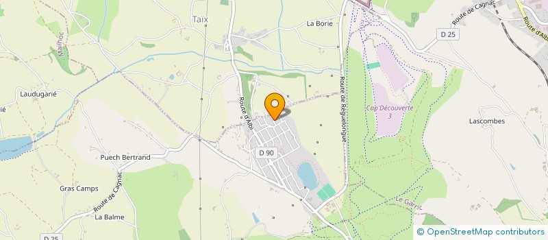 localisation de l'entreprise MONSIEUR MATHIS DELEPIERRE  RABASTENS