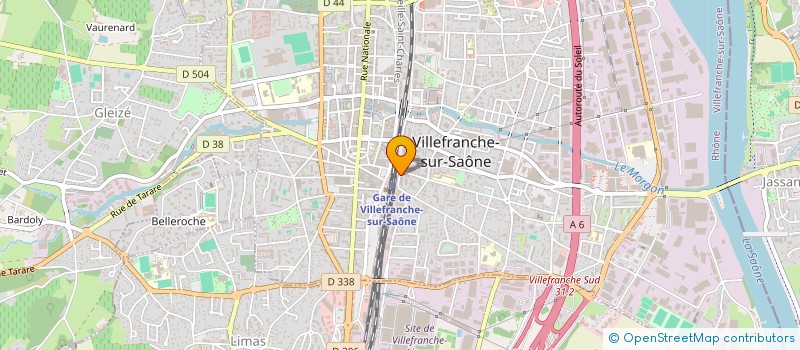 localisation de l'entreprise MONSIEUR MATHIS DENIS  VILLEFRANCHE-SUR-SAONE