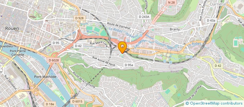 localisation de l'entreprise MONSIEUR MATHIS DESANNAUX  ROUEN