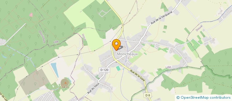 localisation de l'entreprise MONSIEUR MATHIS DHAINAUT à MONCHEAUX