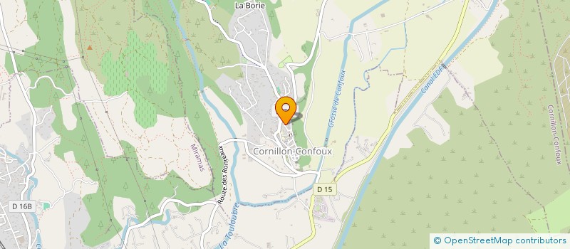 localisation de l'entreprise MONSIEUR MATHIS DIDONE à CORNILLON-CONFOUX