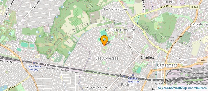 localisation de l'entreprise MONSIEUR MATHIS DOS  CHELLES