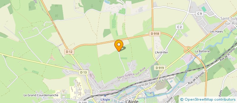 localisation de l'entreprise MONSIEUR MATHIS DOUDARD à L'AIGLE