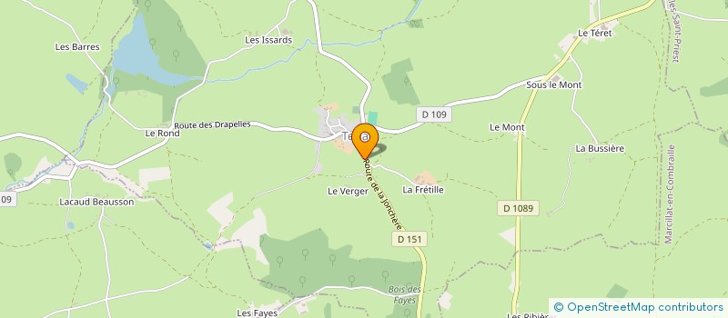 localisation de l'entreprise MONSIEUR MATHIS DUBOST à TERJAT