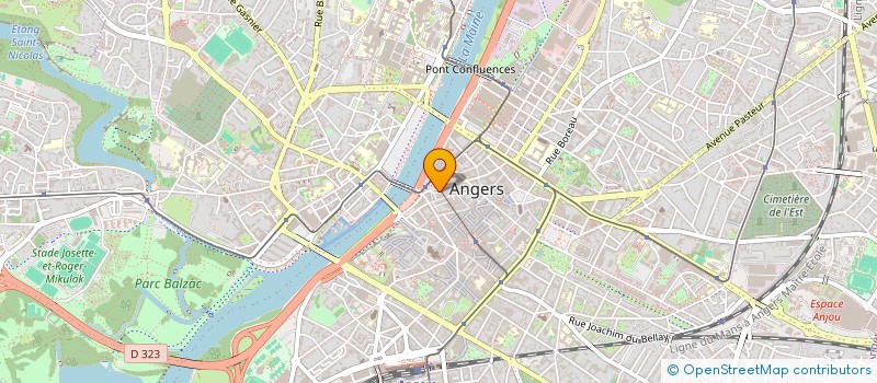 localisation de l'entreprise MONSIEUR MATHIS DUPAS  ANGERS