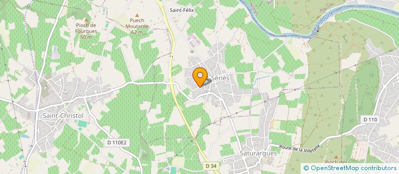 localisation de l'entreprise MONSIEUR MATHIS EPRON  SAINT-SERIES