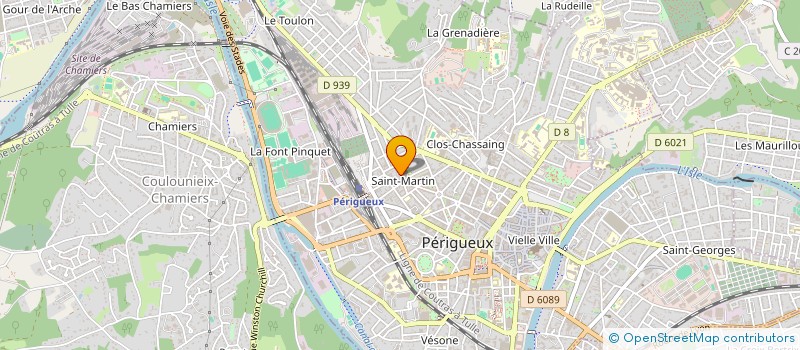 localisation de l'entreprise MONSIEUR MATHIS EYNARD  PERIGUEUX