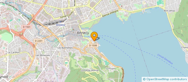 localisation de l'entreprise MONSIEUR MATHIS FALLOT  ANNECY