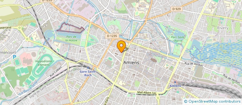 localisation de l'entreprise MONSIEUR MATHIS FILLATRE à AMIENS