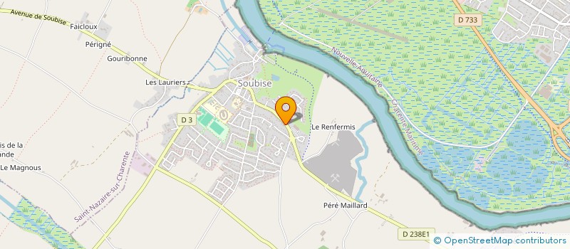 localisation de l'entreprise MONSIEUR MATHIS FLEURET  SOUBISE