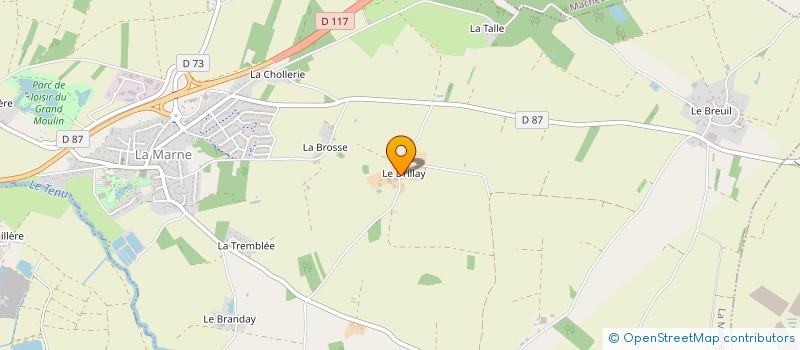 localisation de l'entreprise MONSIEUR MATHIS FREMONDIERE à LA MARNE