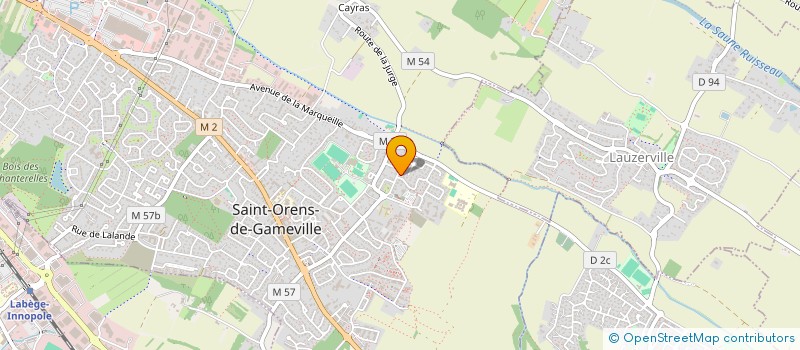 localisation de l'entreprise MONSIEUR MATHIS FUNDARO à SAINT-ORENS-DE-GAMEVILLE