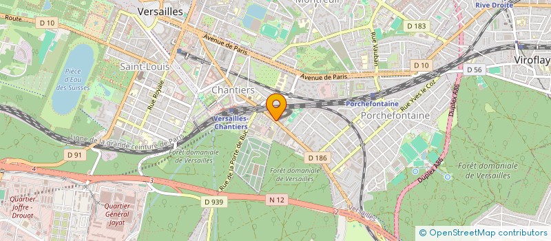 localisation de l'entreprise MONSIEUR MATHIS GAMON à VERSAILLES