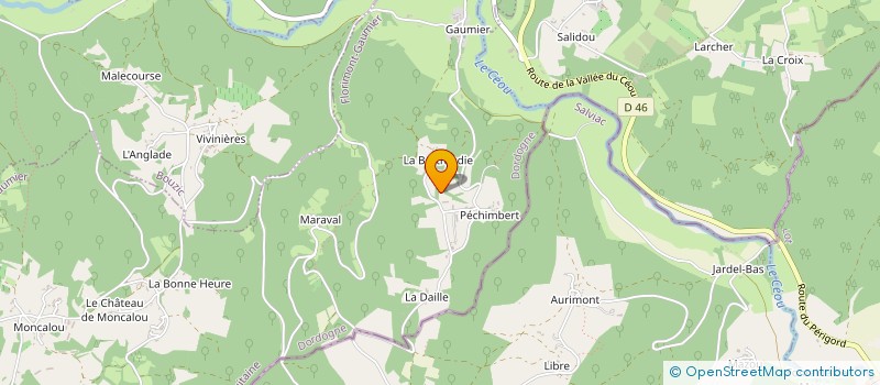 localisation de l'entreprise MONSIEUR MATHIS GOMEZ  LUCCIANA