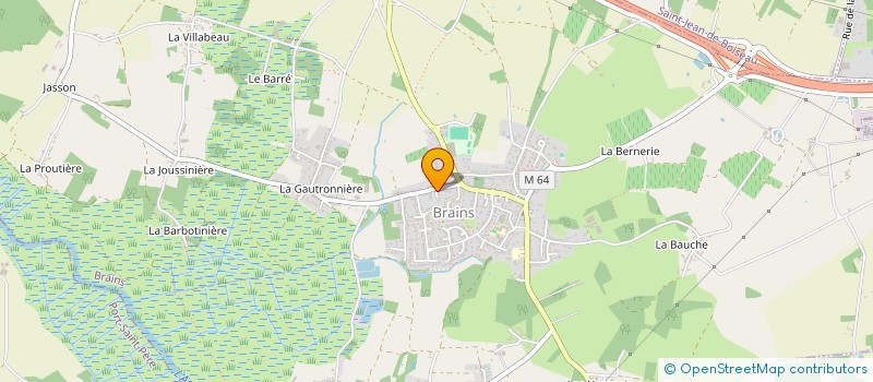 localisation de l'entreprise MONSIEUR MATHIS GOULET  BRAINS