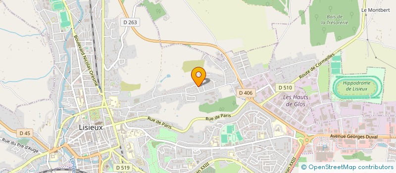 localisation de l'entreprise MONSIEUR MATHIS GRAJCAR  LISIEUX