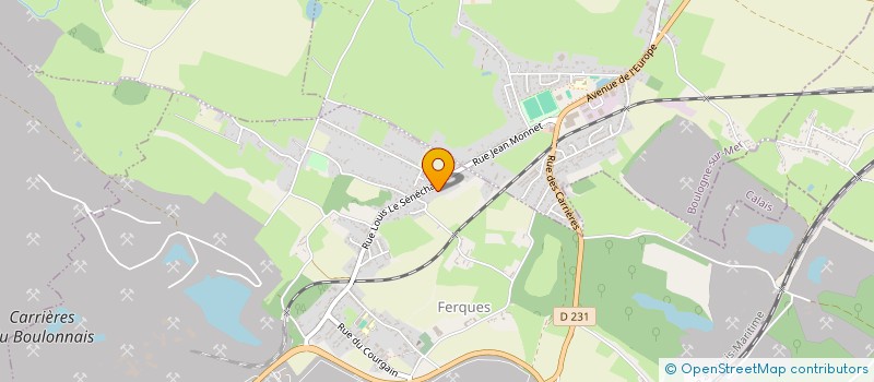 localisation de l'entreprise MONSIEUR MATHIS GUEUDRE  FERQUES