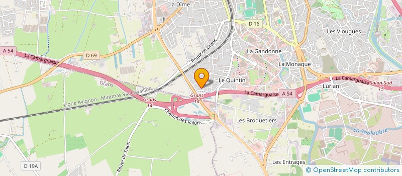 localisation de l'entreprise MONSIEUR MATHIS GUIDICELLI  SALON-DE-PROVENCE