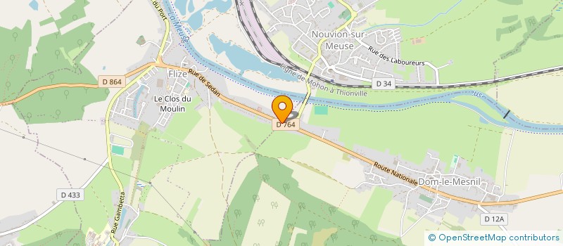 localisation de l'entreprise MONSIEUR MATHIS HAMIZI  FLIZE