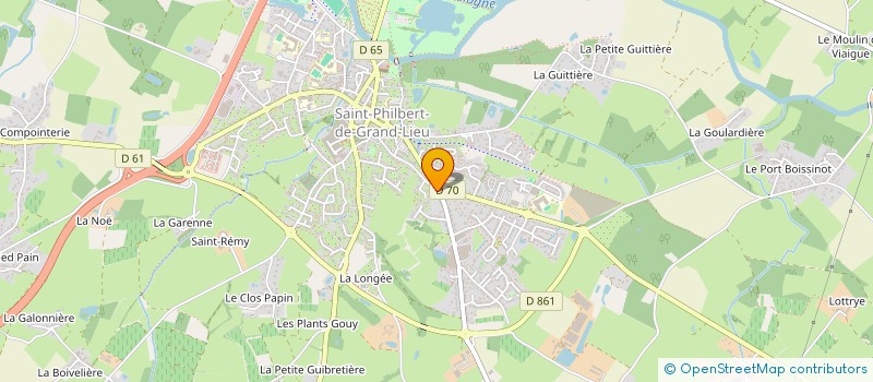 localisation de l'entreprise MONSIEUR MATHIS HAZE  SAINT-PHILBERT-DE-GRAND-LIEU