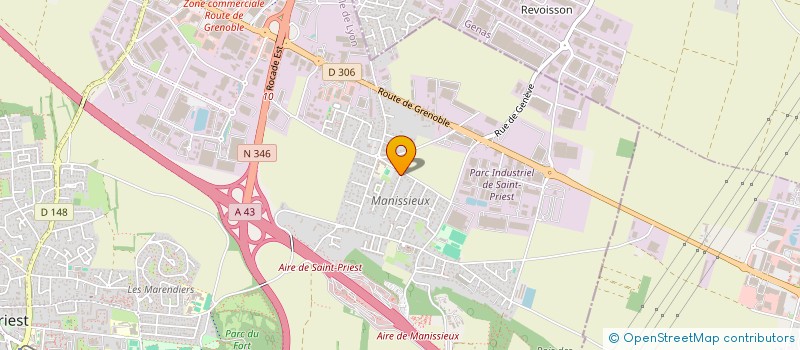 localisation de l'entreprise MONSIEUR MATHIS HENRY  SAINT-PRIEST