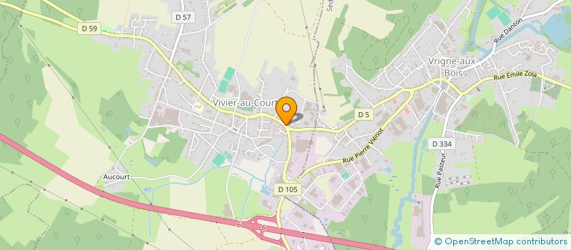 localisation de l'entreprise MONSIEUR MATHIS HOLOGNE  VIVIER-AU-COURT