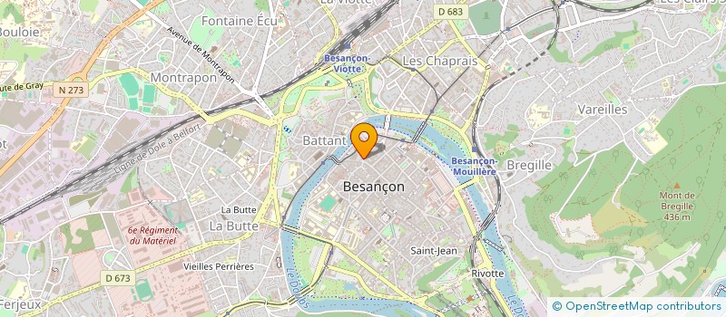 localisation de l'entreprise MONSIEUR MATHIS JEANNIN à BESANCON