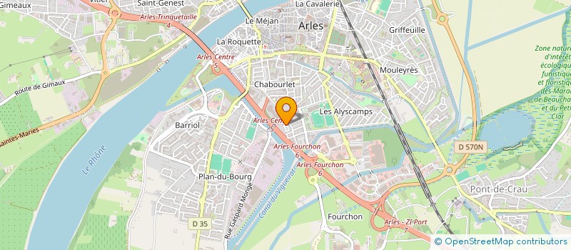 localisation de l'entreprise MONSIEUR MATHIS KAUFFMANN à ARLES