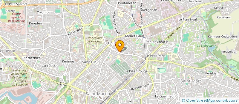 localisation de l'entreprise MONSIEUR MATHIS KERJEAN à BREST