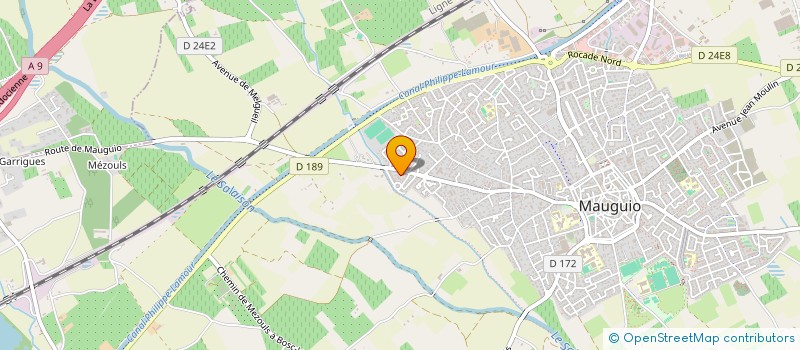 localisation de l'entreprise MONSIEUR MATHIS LACOMBE  MAUGUIO