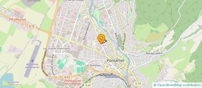 localisation de l'entreprise MONSIEUR MATHIS LAMBERT à PONTARLIER