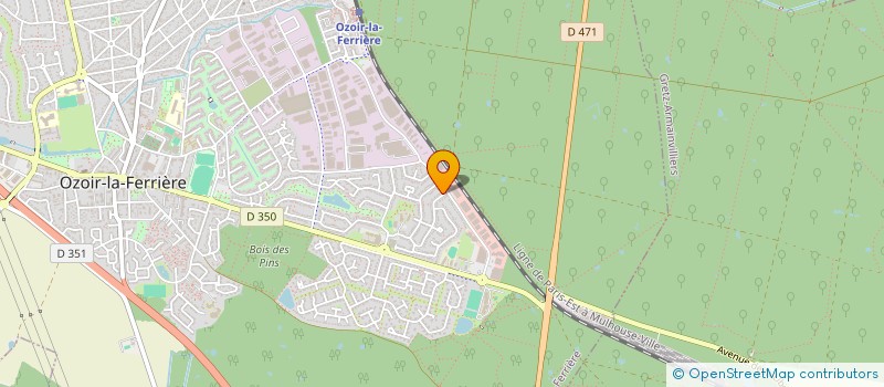 localisation de l'entreprise MONSIEUR MATHIS LANCEY  OZOIR-LA-FERRIERE