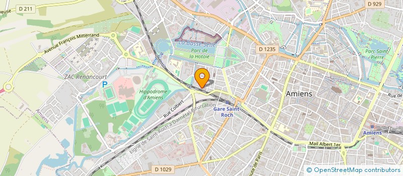 localisation de l'entreprise MONSIEUR MATHIS LANTOS  AMIENS