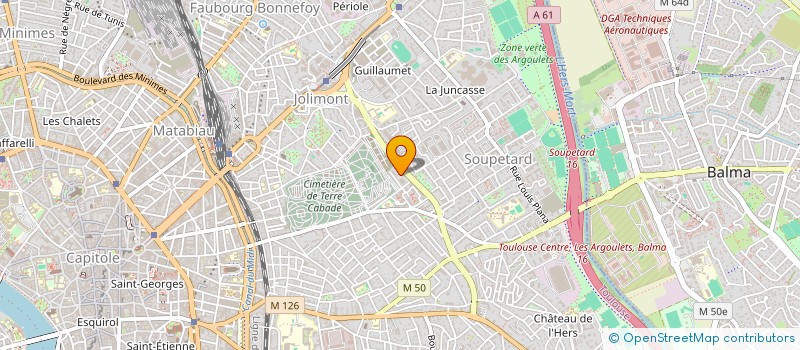 localisation de l'entreprise MONSIEUR MATHIS LARCADE à TOULOUSE