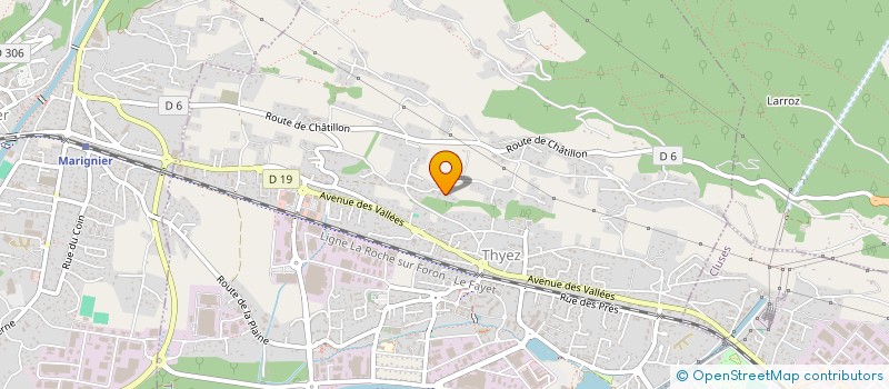 localisation de l'entreprise MONSIEUR MATHIS LASSERRE  CLUSES