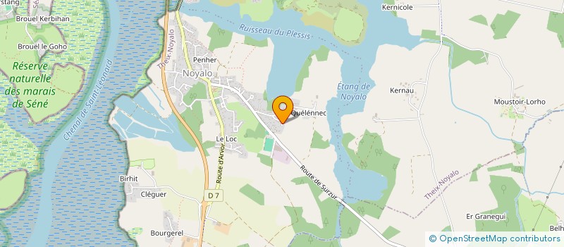 localisation de l'entreprise MONSIEUR MATHIS LE DELETAIRE  THEIX-NOYALO