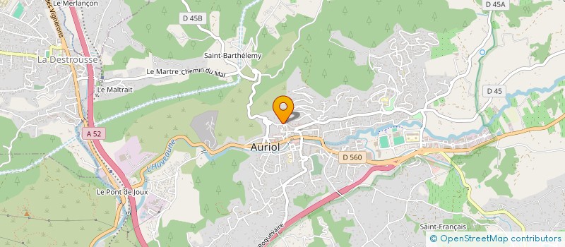 localisation de l'entreprise MONSIEUR MATHIS LE FLOCH à AURIOL
