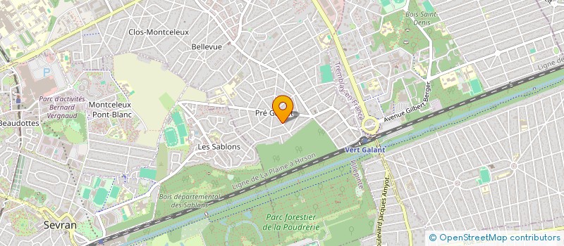 localisation de l'entreprise MONSIEUR MATHIS LE JOUBIOUX à VILLEPINTE