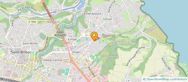 localisation de l'entreprise MONSIEUR MATHIS LE PIVER à SAINT-BRIEUC