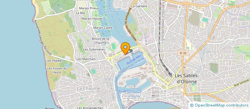 localisation de l'entreprise MONSIEUR MATHIS LE ROY-NIVOT à LES SABLES D'OLONNE