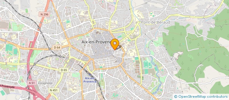 localisation de l'entreprise MONSIEUR MATHIS LECRY à AIX EN PROVENCE