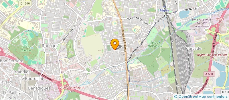 localisation de l'entreprise MONSIEUR MATHIS LEITE  VILLENAVE D ORNON